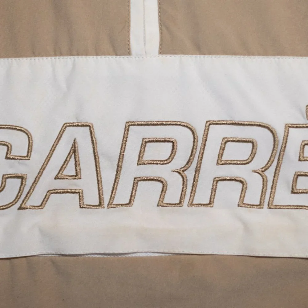 Beige Carre Windbreaker throw-over - Picture 4 of 8